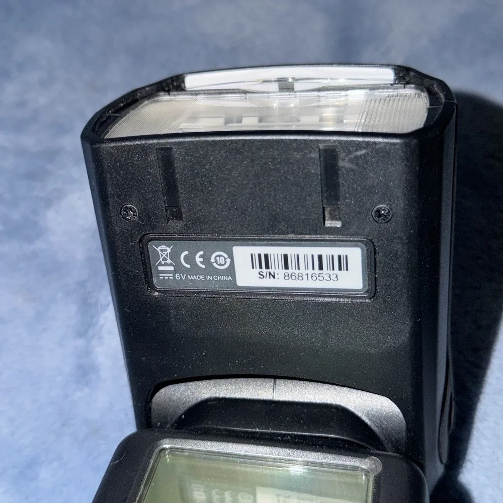 Sunpak DF 3600U Shoe Mount‎ Flash Tested Working